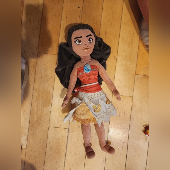 Other - Moana 20 inch plush doll disney